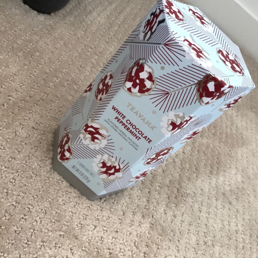 Limited edition teavana white chocolate Peppermint